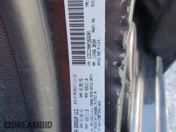 2015 Chrysler 200 Limited z VIN 1C3CCCAB0FN626301, wystawiony jako Copart lot #75720014 z przebiegiem 184 248 mil mil oraz Szkoda całkowita • Salvage title. Historia ofert i sprzedaży dostępna na DreamBid. Obrazek 13.