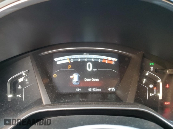 2019 Honda CR-V EX-L with VIN 5J6RW2H80KA011891, listed as a Copart auction lot 38013123 with 31,932 mi miles. Bid and sale history available at carsss.com. Image 9.