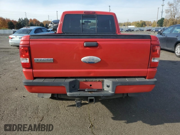 2010 Ford Ranger XLT with VIN 1FTKR4EE1APA16307, listed as a Copart auction lot 79948674 with 177,315 mi miles and Salvage Title. Bid and sale history available at carsss.com. Image 6.