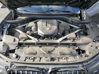 2022 BMW X7 M50i with VIN 5UXCX6C01N9L57177, listed as a Copart auction lot 88522035 with 33,031 mi miles and Salvage Title. Bid and sale history available at carsss.com. Image 12.