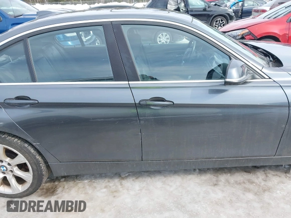 2015 BMW 3 Series 335i xDrive with VIN WBA3B9G54FNR92987, listed as a IAAI auction lot 41579647 with 94,565 mi miles and . Bid and sale history available at carsss.com. Image 13.