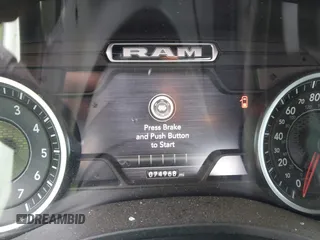 2020 Ram 1500 Big Horn with VIN 1C6SRFFT8LN301178, listed as a IAAI auction lot 42265449 with 74,968 mi miles and . Bid and sale history available at DreamBid. Image 7.