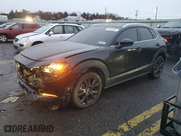 2022 Mazda CX-30 2.5 Turbo with VIN 3MVDMBAY6NM431211, listed as a Copart auction lot 81395264 with 30,205 mi miles and Salvage Title. Bid and sale history available at DreamBid. Image 1.