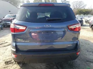 2022 Ford EcoSport SE with VIN MAJ6S3GL0NC464830, listed as a Copart auction lot 48701805 with 23,361 mi miles and Salvage Title. Bid and sale history available at DreamBid. Image 6.