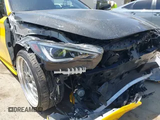 2021 Infiniti Q60 Luxe with VIN JN1EV7KK6MM410673, listed as a IAAI auction lot 39676284 with 40,006 mi miles and . Bid and sale history available at DreamBid. Image 6.