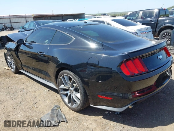 2016 Ford Mustang EcoBoost with VIN 1FA6P8TH0G5252453, listed as a IAAI auction lot 42002358 with 107,235 mi miles and . Bid and sale history available at DreamBid. Image 3.