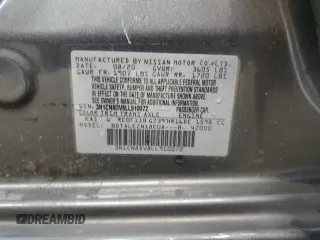 2020 Nissan Versa S with VIN 3N1CN8DV8LL910072, listed as a Copart auction lot 63981945 with 124,955 mi miles and Clean title. Bid and sale history available at DreamBid. Image 12.
