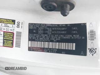 2017 Toyota Sienna L z VIN 5TDZZ3DC2HS791742, wystawiony jako IAAI lot #42254128 z przebiegiem 236 332 mil mil oraz . Historia ofert i sprzedaży dostępna na DreamBid. Obrazek 9.