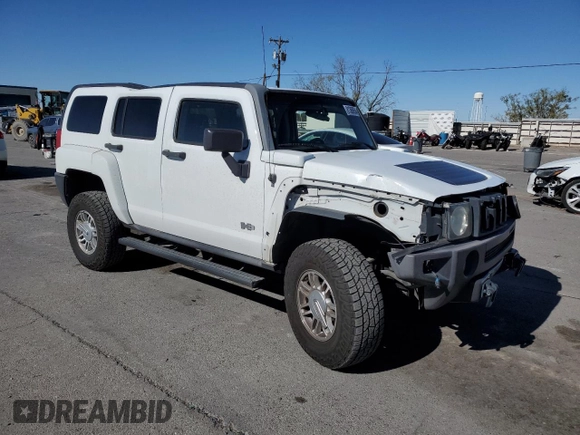 2006 Hummer H3 with VIN 5GTDN136768268748, listed as a Copart auction lot 81366954 with 195,547 mi miles and Salvage Title. Bid and sale history available at carsss.com. Image 4.