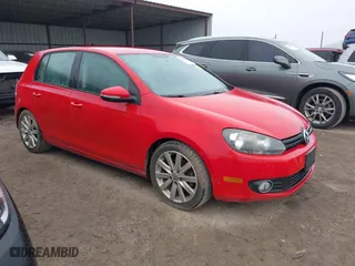 2011 Volkswagen Golf TDI with VIN WVWDM7AJ4BW205021, listed as a IAAI auction lot 41481686 with 115,423 mi miles. Bid and sale history available at carsss.com. Image 1.