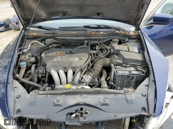 2005 Honda Accord EX with VIN 1HGCM567X5A079182, listed as a Copart auction lot 50696665 with 186,410 mi miles and Salvage Title. Bid and sale history available at DreamBid. Image 11.