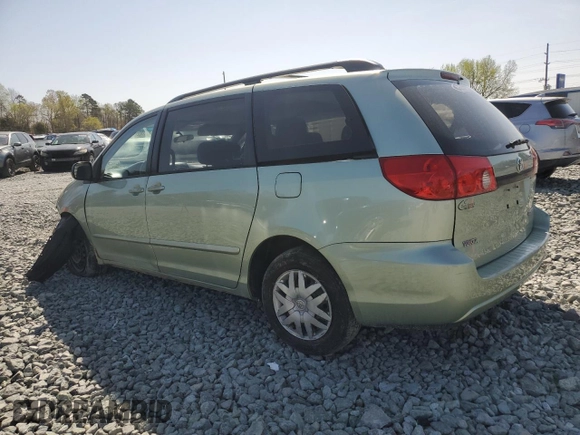 2008 Toyota Sienna CE with VIN 5TDZK23CX8S136339, listed as a Copart auction lot 51931555 with 174,665 mi miles and Salvage Title. Bid and sale history available at carsss.com. Image 2.