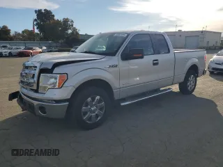 2013 Ford F-150 XL with VIN 1FTFX1CT9DFD04108, listed as a Copart auction lot 45602485 with 153,604 mi miles and Salvage Title. Bid and sale history available at carsss.com. Image 1.