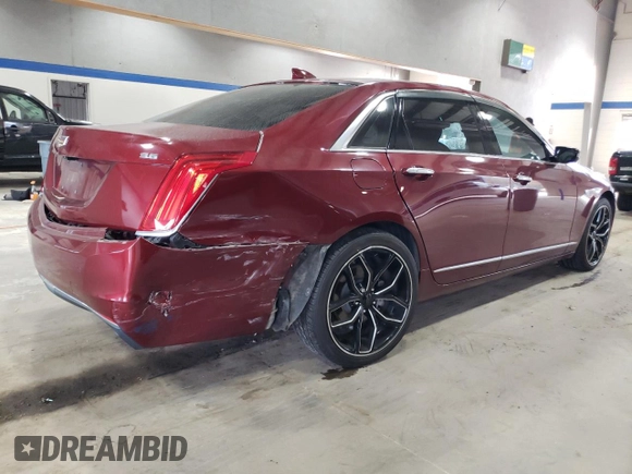 2016 Cadillac CT6 Premium Luxury AWD with VIN 1G6KF5RS4GU163667, listed as a Copart auction lot 79191604 with 52,474 mi miles and Salvage Title. Bid and sale history available at DreamBid. Image 3.