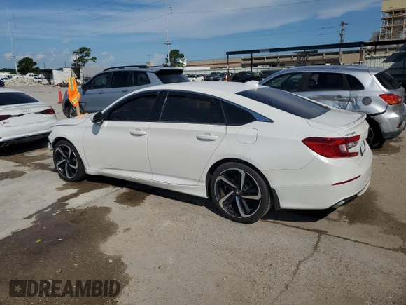 2020 Honda Accord Sport z VIN 1HGCV1F38LA102619, wystawiony jako Copart lot #60886935 z przebiegiem 76 944 mil mil oraz Nie do naprawy • Non repairable. Historia ofert i sprzedaży dostępna na DreamBid. Obrazek 2.