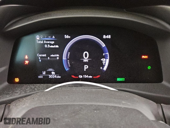 2024 Lexus RZ 300e Premium with VIN JTJABABB8RA005941, listed as a Copart auction lot 88363525 with 3,024 mi miles and Clean title. Bid and sale history available at DreamBid. Image 9.
