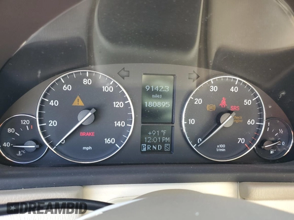 2007 Mercedes-Benz C 280 Luxury с VIN WDBRF92H67F866630, выставлен на аукционе Copart как лот 57691485 с пробегом 180 895 миль миль и Списание • Salvage title. История ставок и продаж доступна на DreamBid. Изображение 9.