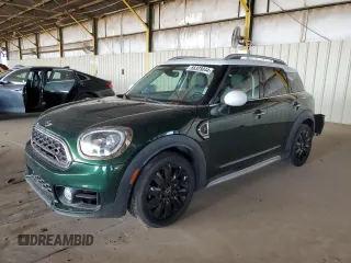 2018 MINI Countryman Cooper S with VIN WMZYT3C33J3E93600, listed as a Copart auction lot 66328044 with 60,295 mi miles and Salvage Title. Bid and sale history available at carsss.com. Image 1.