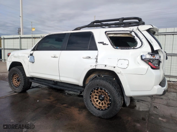 2023 Toyota 4Runner TRD Off Road Premium with VIN JTERU5JR8P6169708, listed as a Copart auction lot 51609465 with 21,794 mi miles and Salvage Title. Bid and sale history available at carsss.com. Image 2.