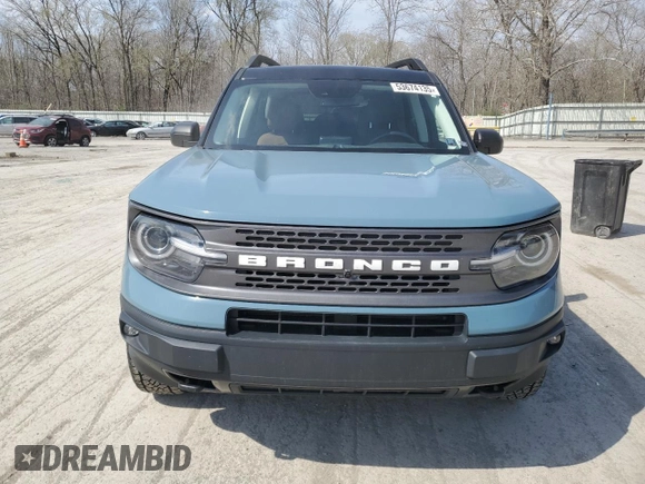 2021 Ford Bronco Sport Badlands z VIN 3FMCR9D92MRA00695, wystawiony jako Copart lot #53674135 z przebiegiem 51 742 mil mil oraz Szkoda całkowita • Salvage title. Historia ofert i sprzedaży dostępna na DreamBid. Obrazek 5.