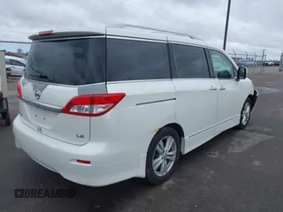2012 Nissan Quest LE z VIN JN8AE2KP1C9036697, wystawiony jako IAAI lot #42124298 z przebiegiem 238 366 mil mil oraz . Historia ofert i sprzedaży dostępna na DreamBid. Obrazek 4.