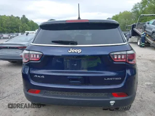 2018 Jeep Compass Limited с VIN 3C4NJDCBXJT481337, выставлен на аукционе IAAI как лот 42296701 с пробегом 46 900 миль миль и . История ставок и продаж доступна на DreamBid. Изображение 16.