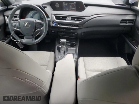 2021 Lexus UX 250h z VIN JTHP9JBH6M2037544, wystawiony jako Copart lot #58348695 z przebiegiem 16 165 mil mil oraz Szkoda całkowita • Salvage title. Historia ofert i sprzedaży dostępna na DreamBid. Obrazek 8.