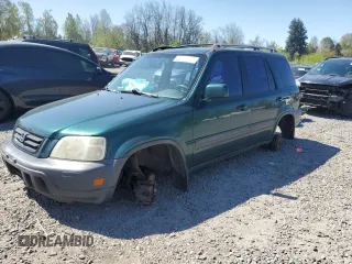 2001 Honda CR-V EX with VIN JHLRD18671C000655, listed as a Copart auction lot 53994425 with 196,545 mi miles and Clean Title. Bid and sale history available at carsss.com. Image 1.
