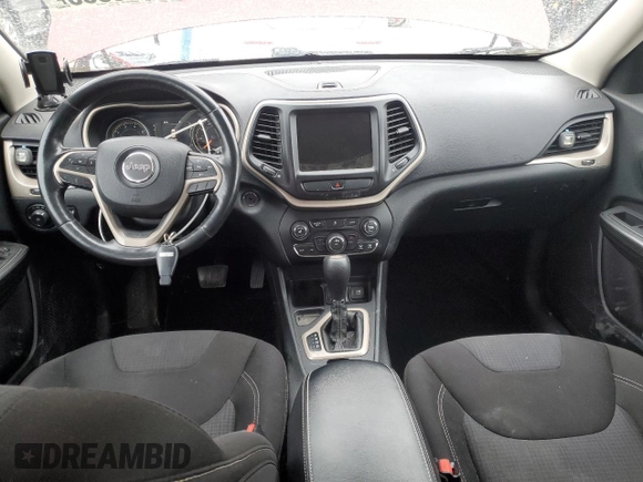 2015 Jeep Cherokee Latitude with VIN 1C4PJLCB3FW712356, listed as a Copart auction lot 51616355 with 153,972 mi miles and Salvage Title. Bid and sale history available at DreamBid. Image 8.