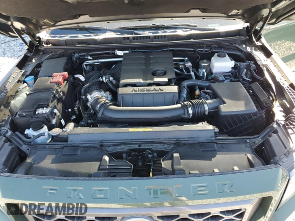 2024 Nissan Frontier SV with VIN 1N6ED1EJXRN640909, listed as a Copart auction lot 48756255 with 14,506 mi miles and Non repairable. Bid and sale history available at DreamBid. Image 11.