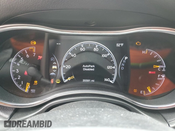 2021 Jeep Grand Cherokee 80th Anniversary with VIN 1C4RJFBG1MC564083, listed as a Copart auction lot 52137155 with 35,591 mi miles and Salvage Title. Bid and sale history available at DreamBid. Image 9.