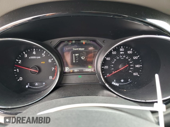 2018 Kia Sedona SX-L with VIN KNDME5C12J6380736, listed as a Copart auction lot 45411495 with 115,326 mi miles and Salvage Title. Bid and sale history available at carsss.com. Image 9.