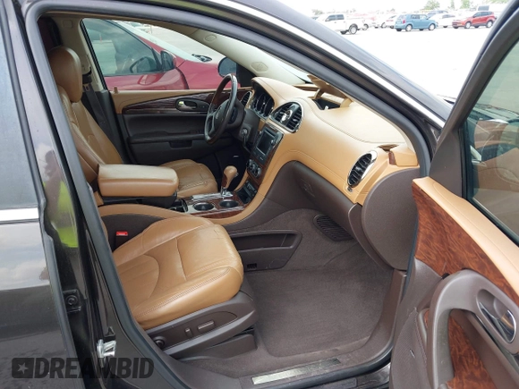 2014 Buick Enclave Leather with VIN 5GAKRBKD8EJ243603, listed as a IAAI auction lot 42159022 with 215,773 mi miles and . Bid and sale history available at carsss.com. Image 5.