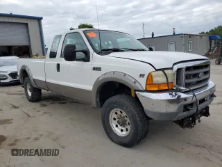 2001 Ford Super Duty F-250 XL with VIN 1FTNX21L81EA44788, listed as a Copart auction lot 74991624 with 131,083 mi miles and Clean Title. Bid and sale history available at carsss.com. Image 4.