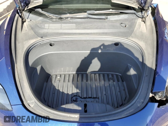 2022 Tesla Model 3 with VIN 5YJ3E1EA9NF288499, listed as a Copart auction lot 52202955 with 86,372 mi miles and Clean Title. Bid and sale history available at DreamBid. Image 11.
