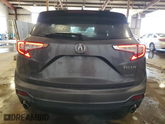2019 Acura RDX Technology with VIN 5J8TC2H53KL013988, listed as a Copart auction lot 55577305 with 67,878 mi miles and Salvage title. Bid and sale history available at DreamBid. Image 6.