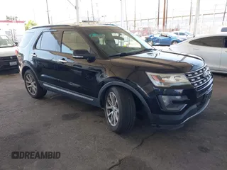 2016 Ford Explorer Limited z VIN 1FM5K7F87GGA72655, wystawiony jako IAAI lot #42403740 z przebiegiem 165 228 mil mil oraz . Historia ofert i sprzedaży dostępna na DreamBid. Obrazek 1.