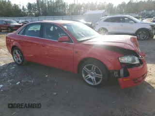 2007 Audi A4 2.0T with VIN WAUAF78E97A035908, listed as a Copart auction lot 87883905 with 160,029 mi miles and Salvage Title. Bid and sale history available at carsss.com. Image 4.