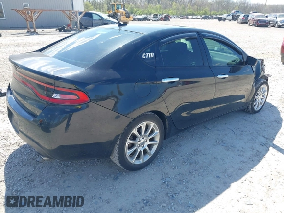 2013 Dodge Dart Limited with VIN 1C3CDFCH1DD323997, listed as a IAAI auction lot 42049764 with 119,095 mi miles. Bid and sale history available at carsss.com. Image 4.