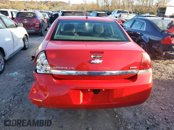2009 Chevrolet Impala LS with VIN 2G1WB57KX91168389, listed as a Copart auction lot 79554244 with 179,319 mi miles and Salvage Title. Bid and sale history available at DreamBid. Image 6.