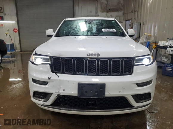 2021 Jeep Grand Cherokee Overland with VIN 1C4RJFCGXMC527435, listed as a Copart auction lot 49642405 with 84,485 mi miles and Salvage title. Bid and sale history available at DreamBid. Image 5.