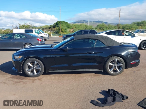2017 Ford Mustang V6 with VIN 1FATP8EM4H5229028, listed as a IAAI auction lot 40808873 with 66,481 mi miles and . Bid and sale history available at carsss.com. Image 15.
