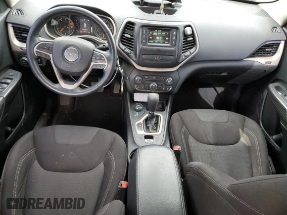 2017 Jeep Cherokee Latitude with VIN 1C4PJMCBXHW528444, listed as a Copart auction lot 49841645 with 97,361 mi miles and Salvage Title. Bid and sale history available at carsss.com. Image 8.
