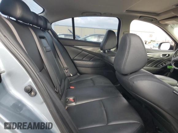 2014 Infiniti Q50 Sport with VIN JN1BV7AP1EM680931, listed as a Copart auction lot 44431595 with Not Provided miles and Salvage Title. Bid and sale history available at DreamBid. Image 10.