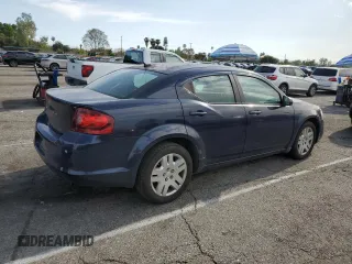 2013 Dodge Avenger SE with VIN 1C3CDZAB4DN742419, listed as a Copart auction lot 53137105 with 57,948 mi miles and Clean Title. Bid and sale history available at DreamBid. Image 3.