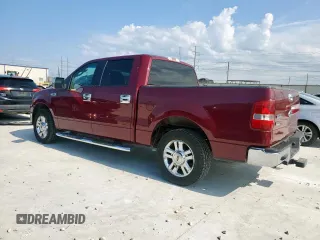2006 Ford F-150 XLT with VIN 1FTRW12W46KC73789, listed as a Copart auction lot 60984605 with 126,185 mi miles and Salvage title. Bid and sale history available at DreamBid. Image 2.