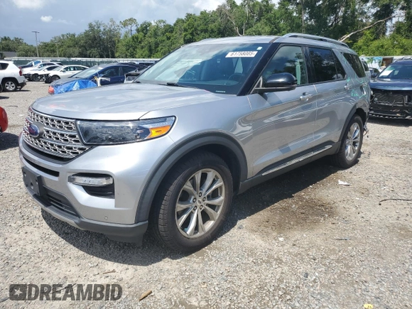 2021 Ford Explorer Limited с VIN 1FMSK7FH6MGC18204, выставлен на аукционе Copart как лот 61758085 с пробегом 54 693 миль миль и Списание • Salvage title. История ставок и продаж доступна на DreamBid. Изображение 1.