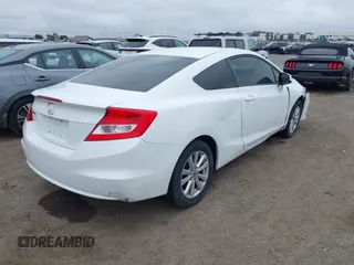 2012 Honda Civic Cpe EX with VIN 2HGFG3B83CH528482, listed as a IAAI auction lot 41894111 with 137,380 mi miles. Bid and sale history available at carsss.com. Image 4.