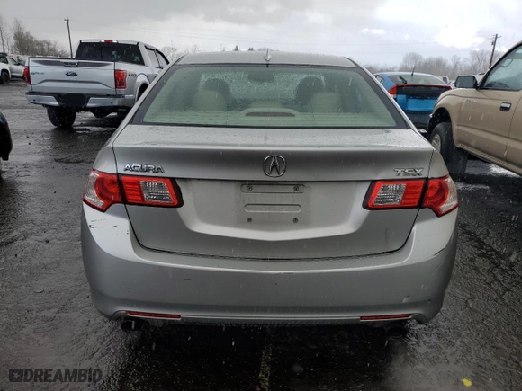 2010 Acura TSX with VIN JH4CU2F65AC005170, listed as a Copart auction lot 49142955 with 158,227 mi miles and Salvage Title. Bid and sale history available at carsss.com. Image 6.