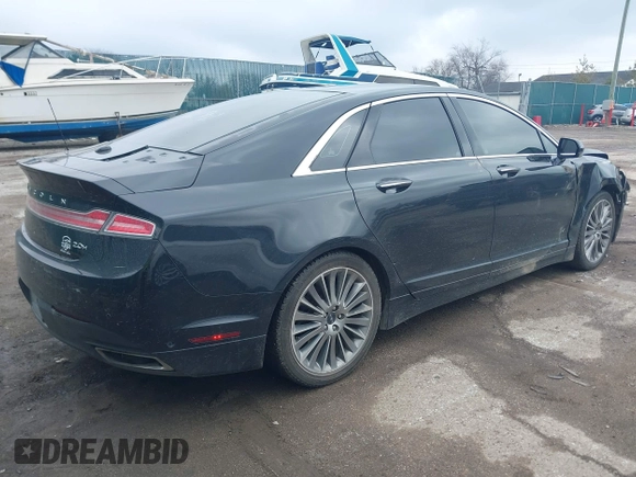 2014 Lincoln MKZ Hybrid with VIN 3LN6L2LU3ER805389, listed as a IAAI auction lot 42000901 with 155,002 mi miles and . Bid and sale history available at DreamBid. Image 4.